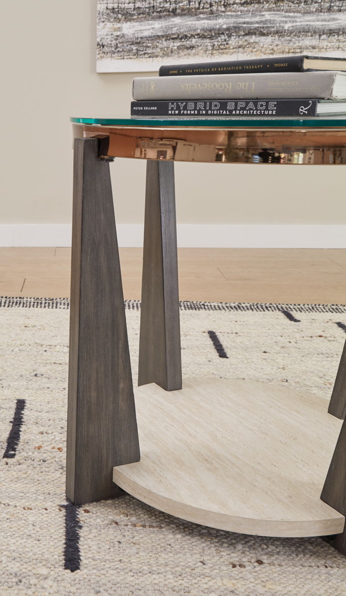 Frazwa - Round End Table - Multi - Image 5