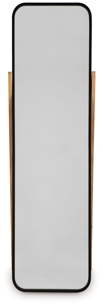 Bronick - Floor Mirror - Black / Brown - Image 4