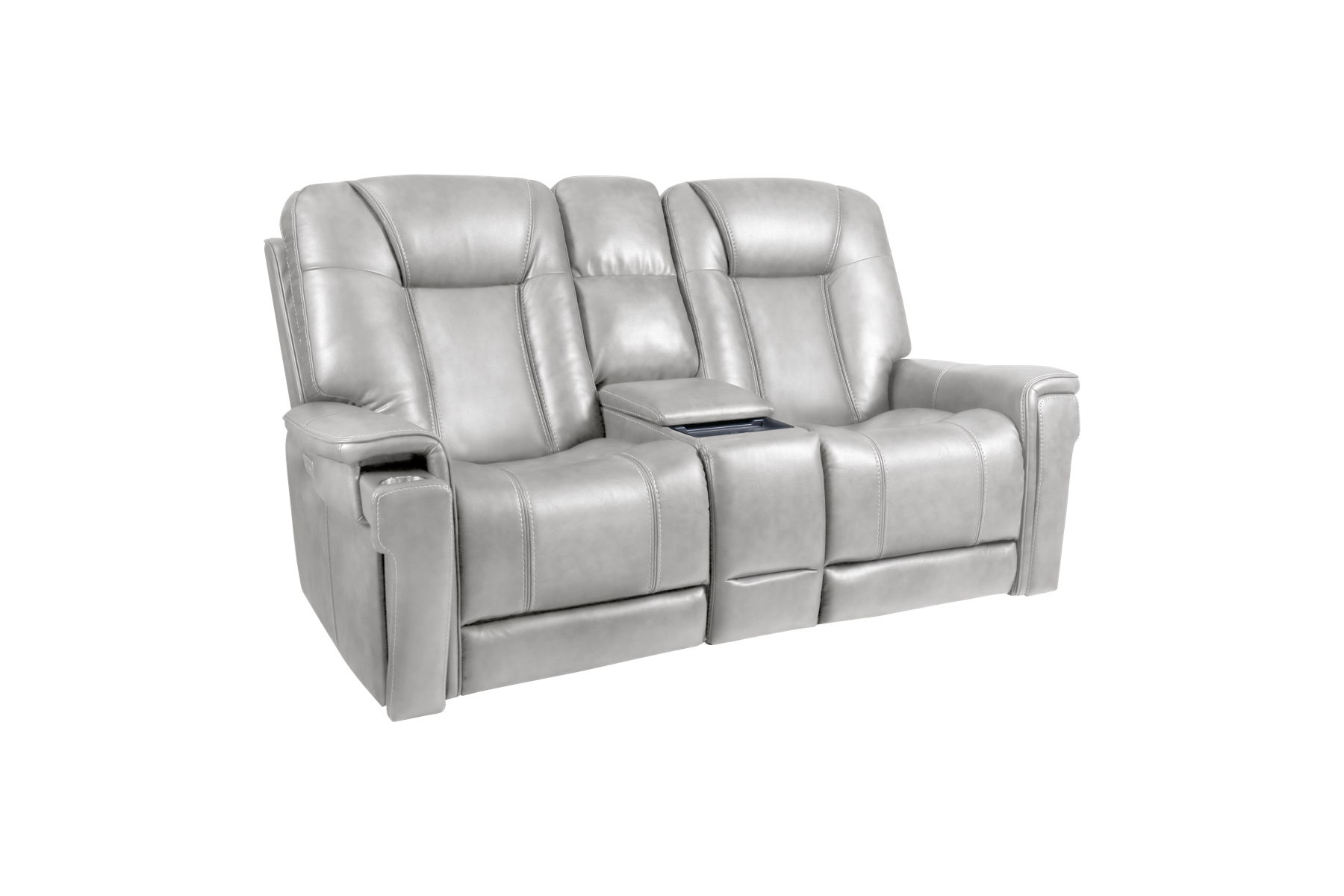 Sanibel - Power Console Loveseat - Wall Prox. Recliner With Power And Power Headrest And Lumbar, Wireless Charger - Image 5