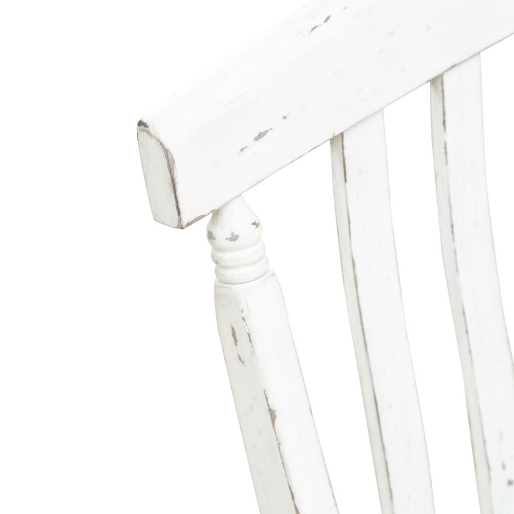 Al Fresco - Slat Back Bench (RTA) - White - Image 8
