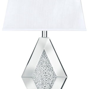 Prunella - Mirror Table Lamp - Silver Finish