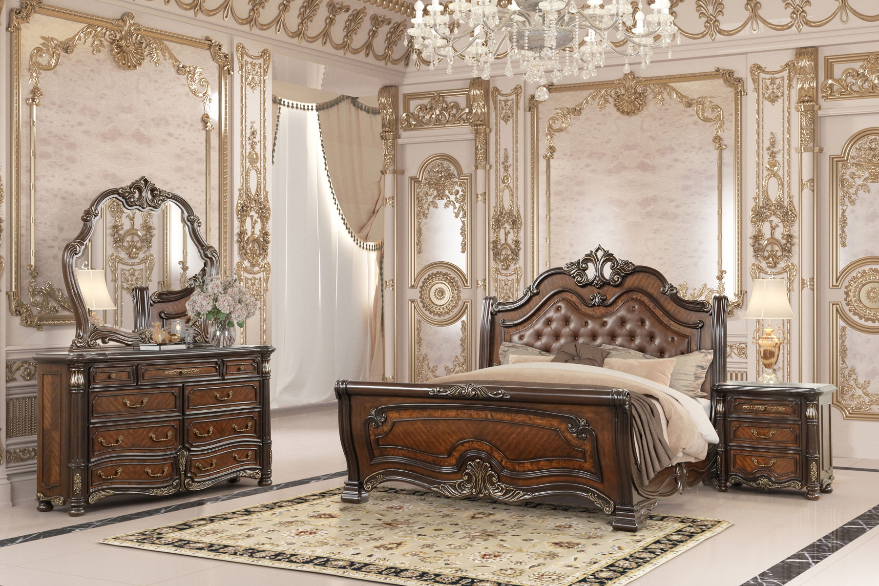 Bella Notte - Upholstered Bedroom Set - Image 13