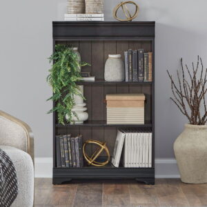 Meritage - 48" Bookcase (RTA) - Aged Charcoal