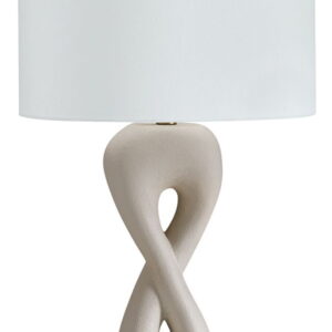 Judrich - Poly Table Lamp - White / Gold Finish