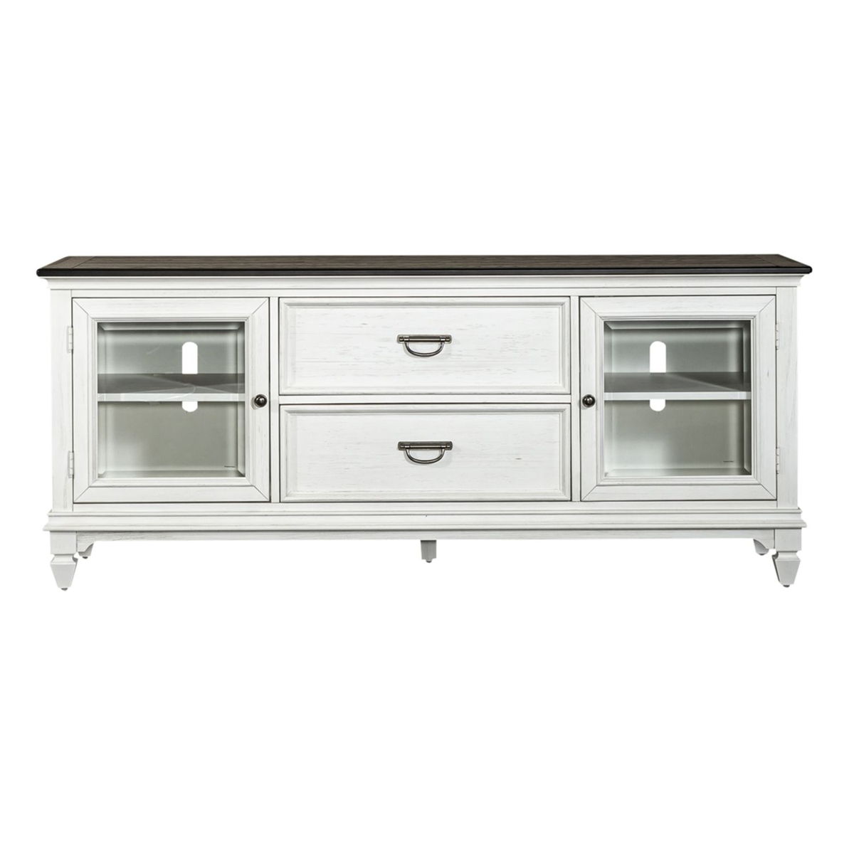 Allyson Park - Entertainment TV Stand - White - Image 5