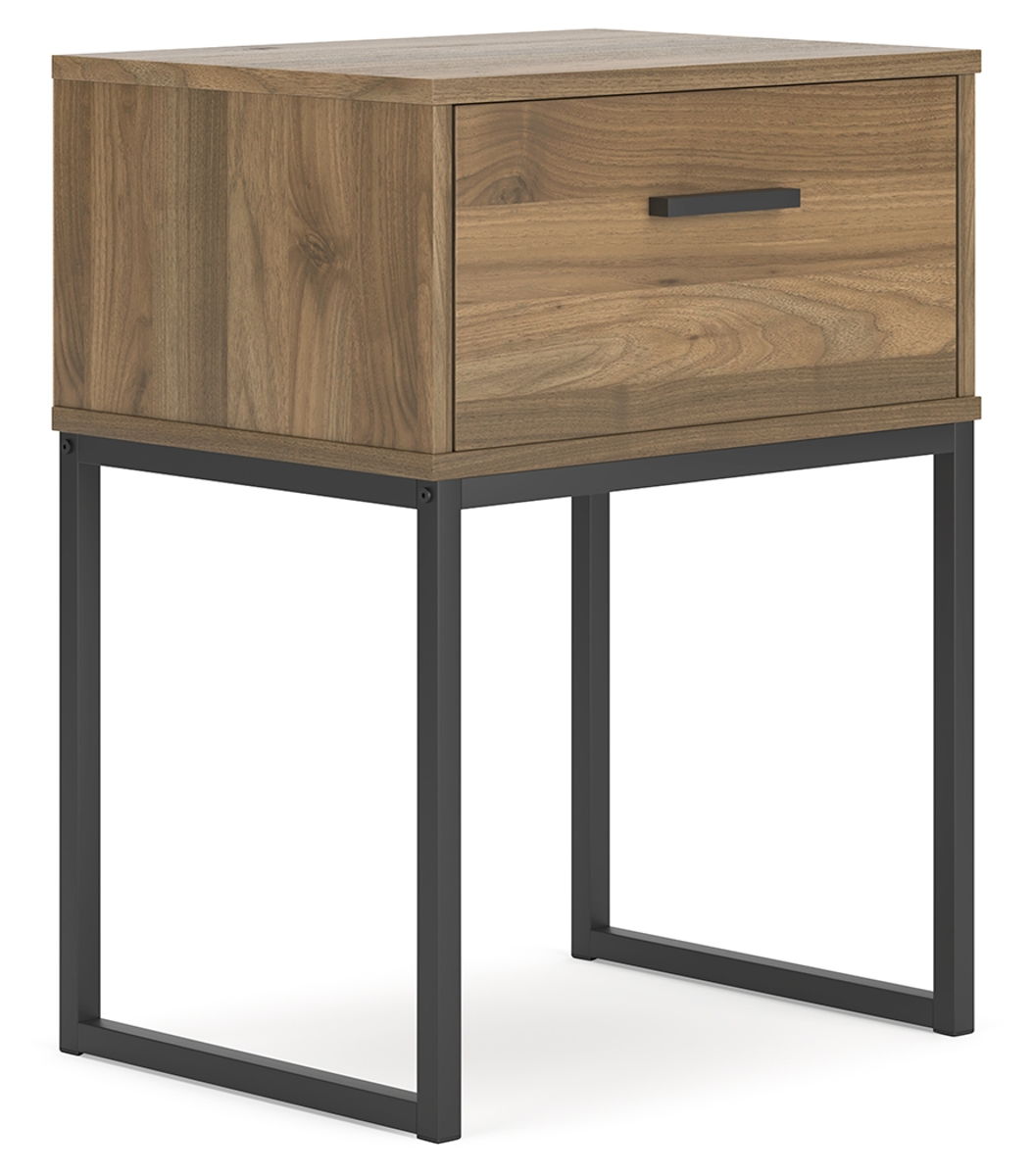 Deanlow - One Drawer Night Stand - Honey - Image 7