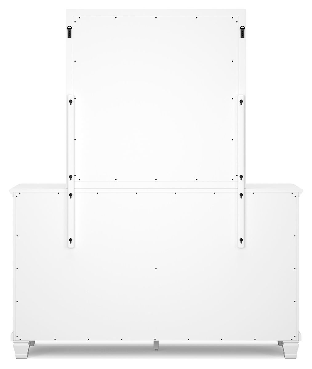 Fortman - Dresser And Mirror - White - Image 10