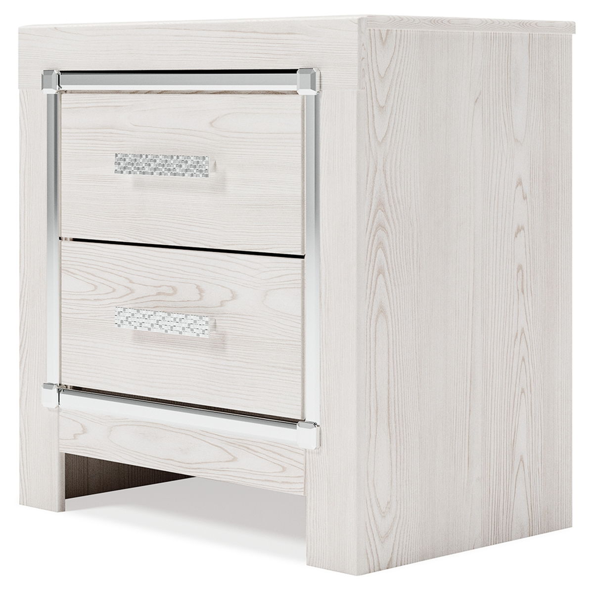 Altyra - Two Drawer Night Stand - White - Image 3