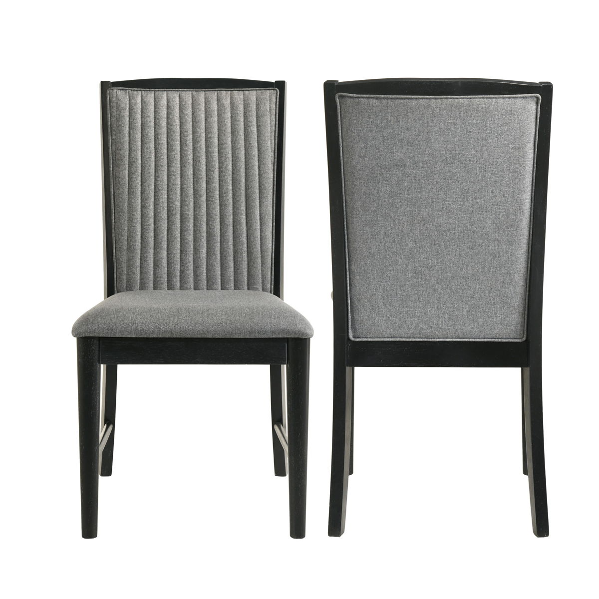 Skyline - Dining Side Chair (Set of 2) - Onyx - Image 2