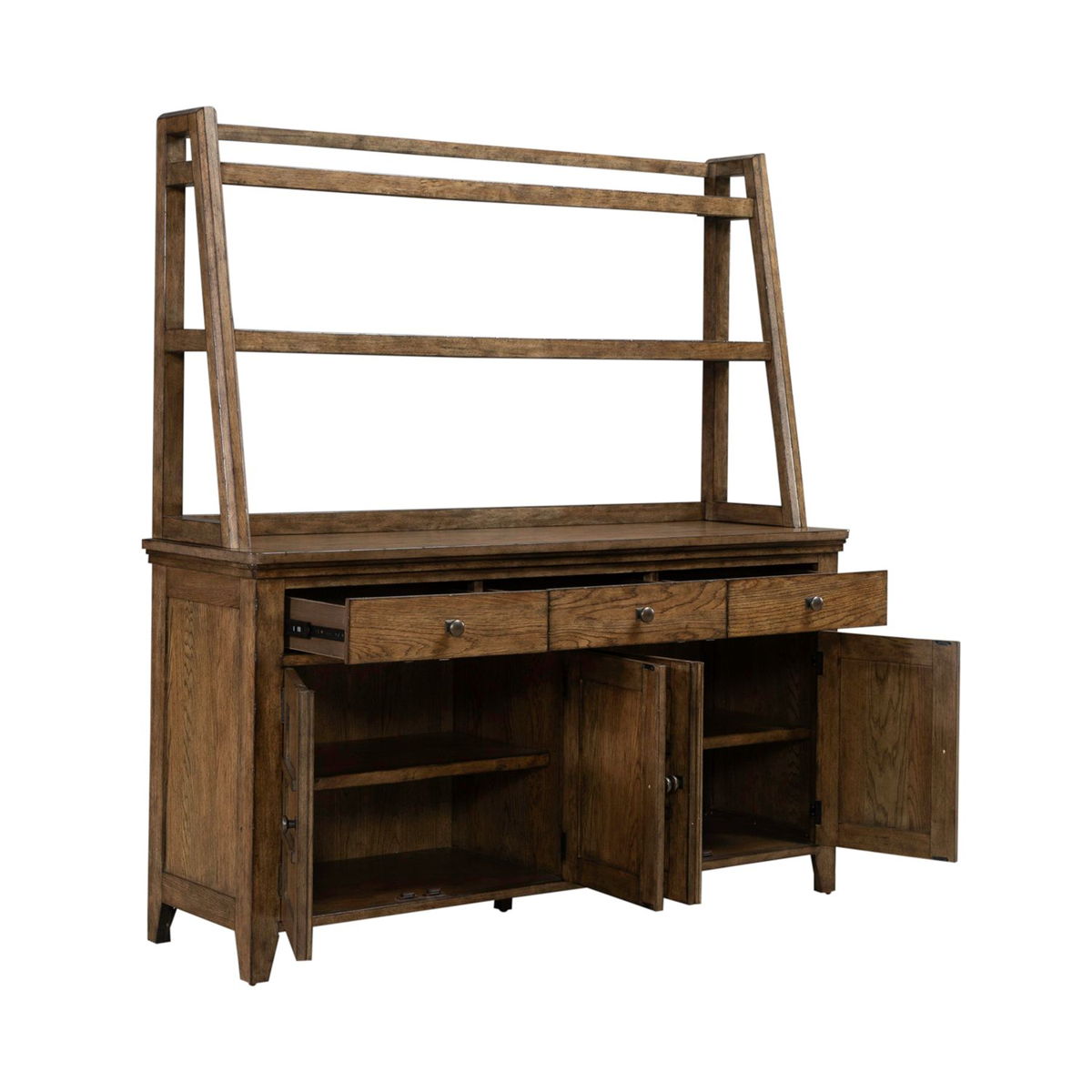 Carolina Park - Server & Hutch - Amber Brown - Image 2