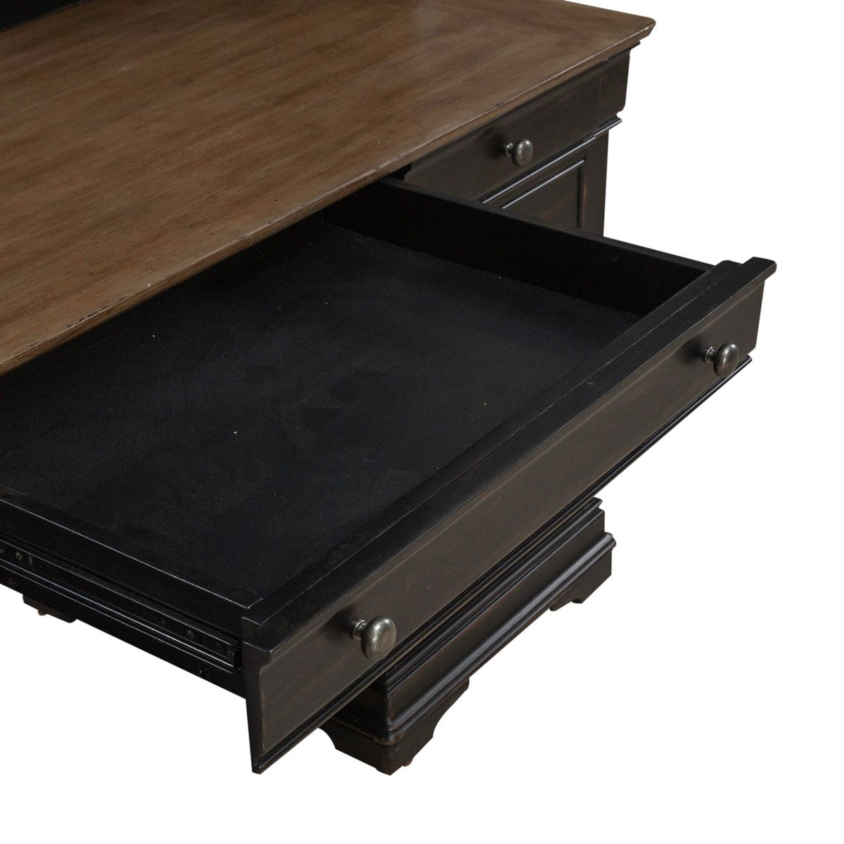 Meritage - Credenza & Hutch - Aged Charcoal - Image 13