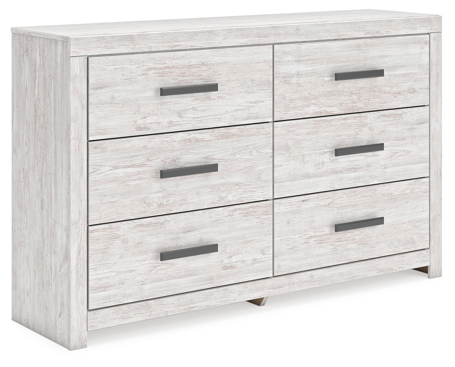 Cayboni - Six Drawer Dresser - Whitewash