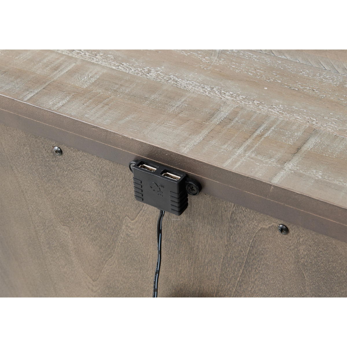 Intrigue - 3 Drawer Nightstand - Light Brown - Image 3