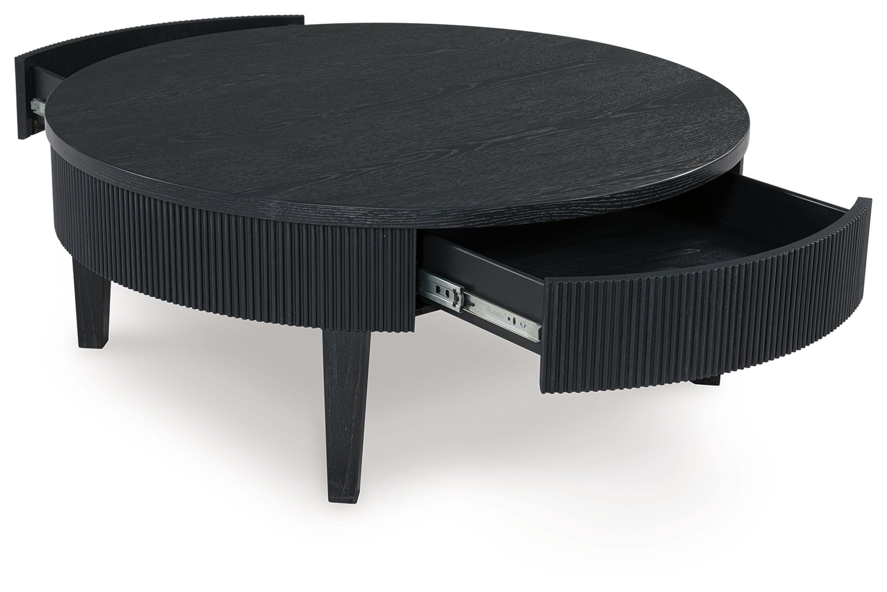 Marstream - Round Cocktail Table - Black - Image 7