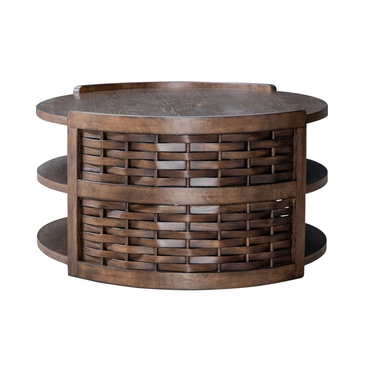 Warren Park - Oval Cocktail Table - Coffee Brown - Image 2