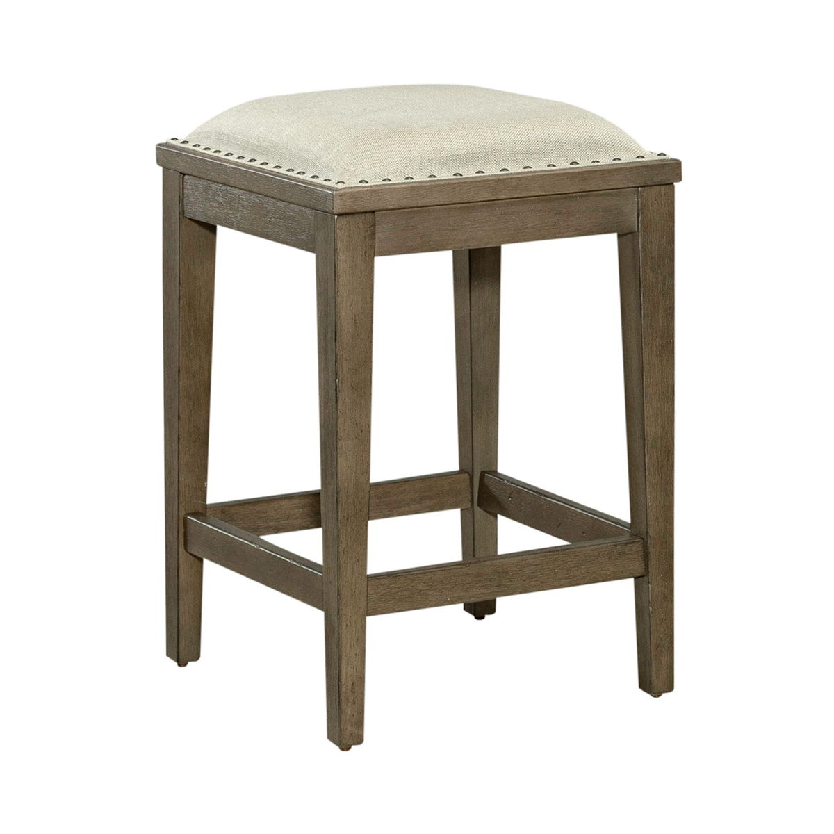 Americana Farmhouse - 4 Piece Console Set (Console 3 Stools) - Dusty Taupe - Image 2