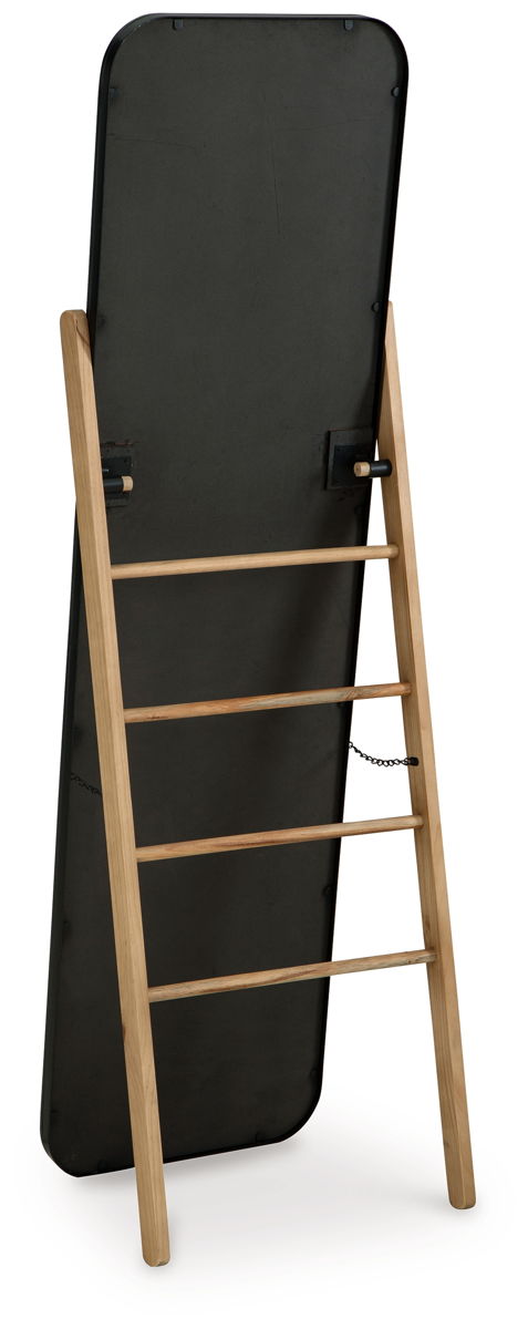 Bronick - Floor Mirror - Black / Brown - Image 5