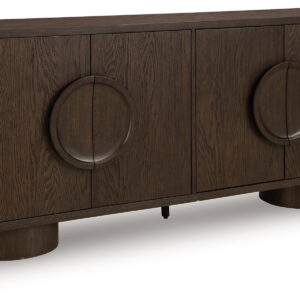 Veeda - Accent Cabinet - Dark Brown