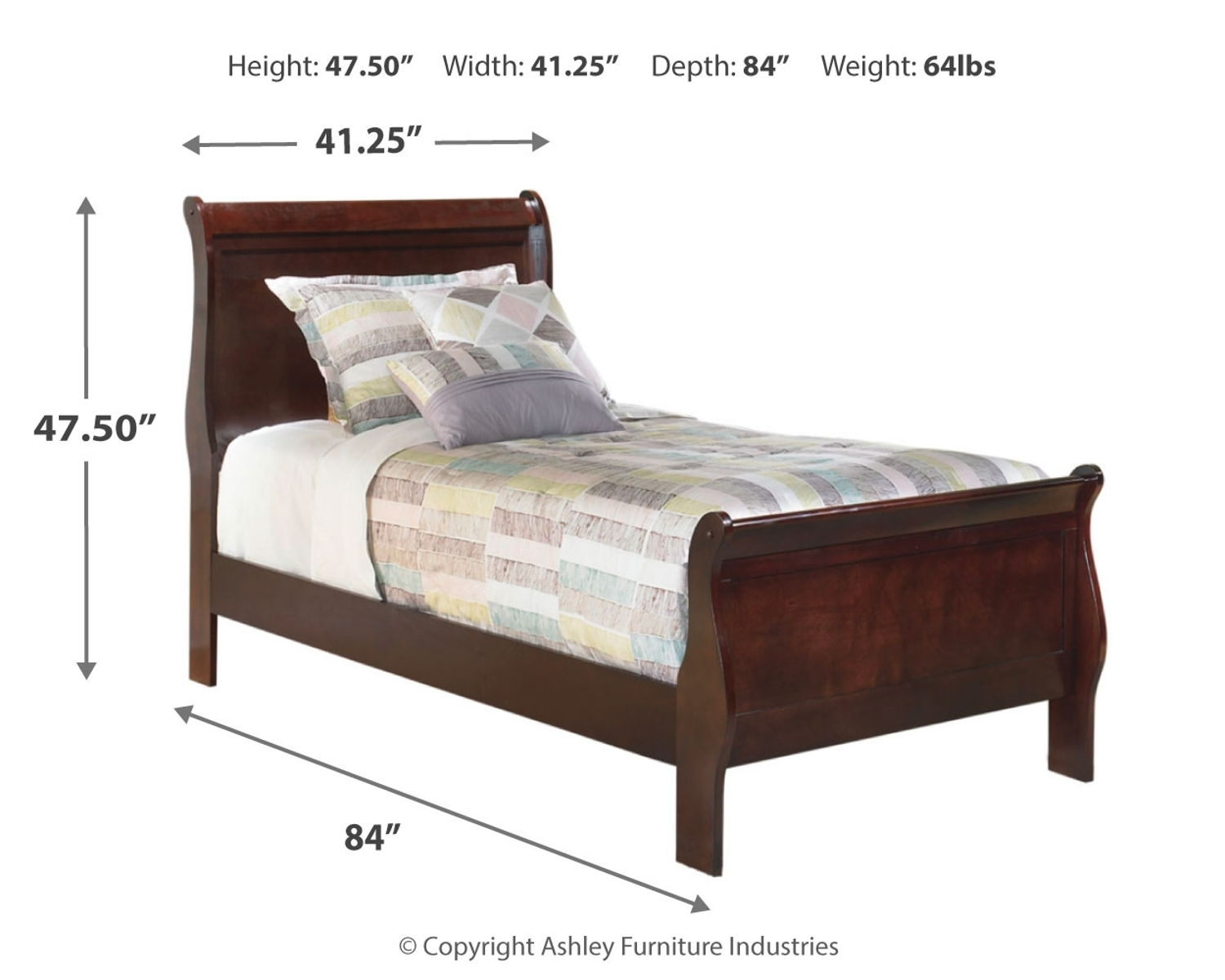 Alisdair - Sleigh Bed - Image 9