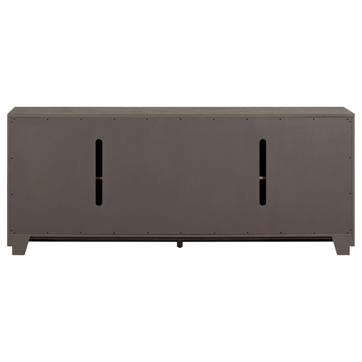 Aspen Sky - 78" TV Console - Weathered Saddle Brown - Image 6