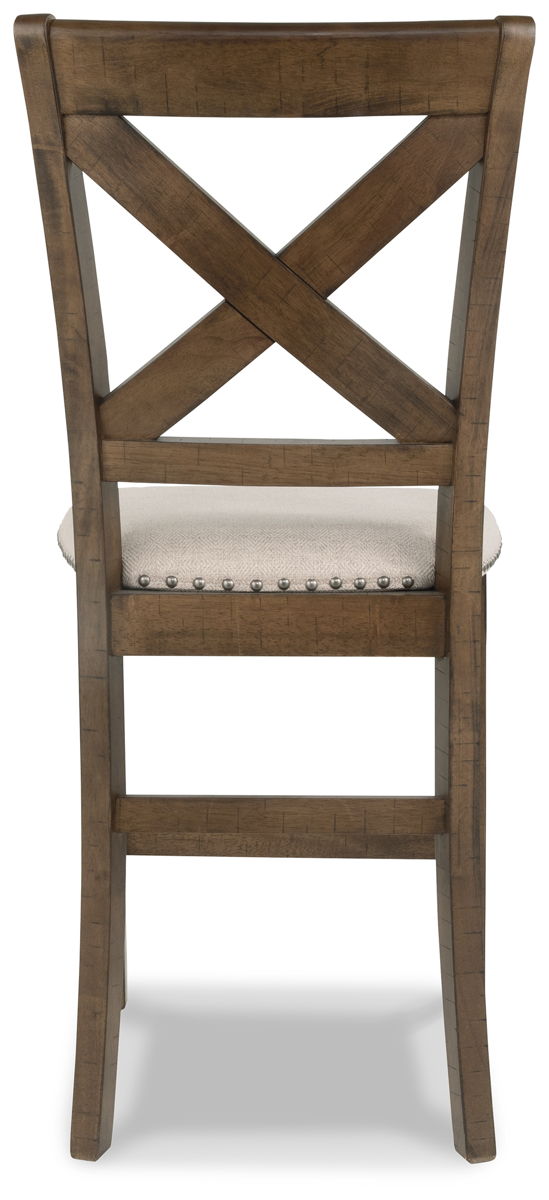 Moriville - Upholstered Barstool (Set of 2) - Beige - Image 5