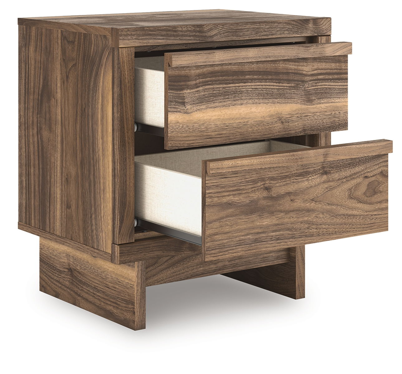 Chirason - Two Drawer Night Stand - Brown - Image 2