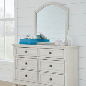 Robbinsdale - Dresser, Mirror - Youth - Antique White