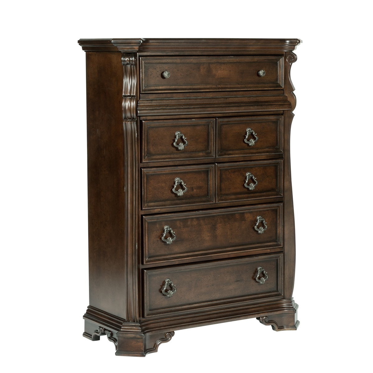 Arbor Place - 6 Drawer Chest - Brownstone - Image 5