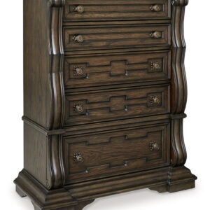 Maylee - Five Drawer Chest - Dark Brown