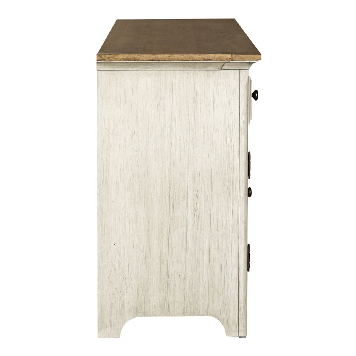 Farmhouse Reimagined - Entertainment 72" TV Stand - White - Image 5