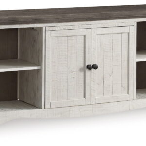 Havalance - Extra Large TV Stand - 2 Doors - Brown / Beige