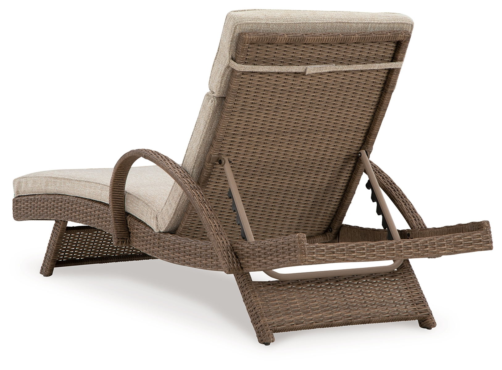 Beachcroft - Chaise Lounge With Cushion - Beige - Image 9