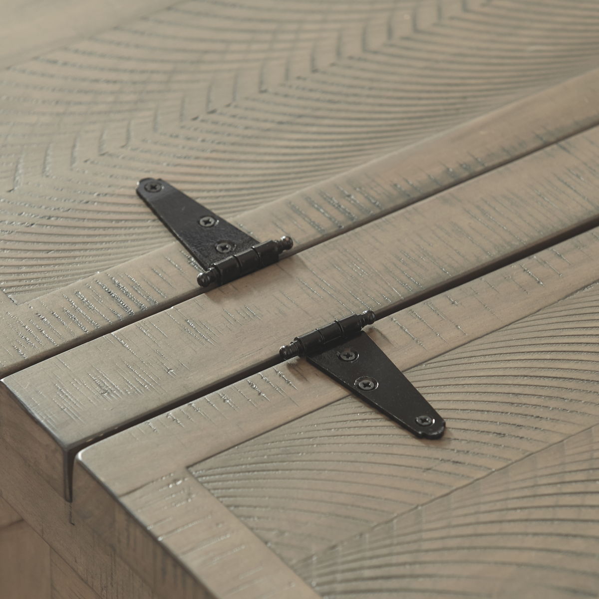 Aldwin - Cocktail Table With Storage - Square - Gray - Image 8