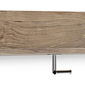 Oliah - Wall Mounted Coat Rack w/Shelf - Natural