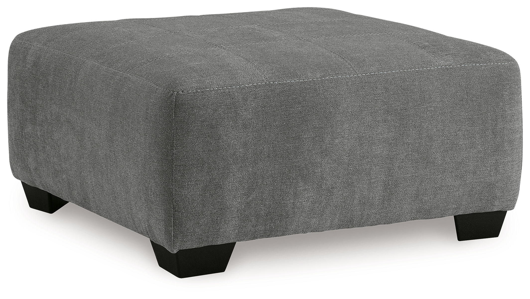 Birkdale Court - Oversized Accent Ottoman - Gray