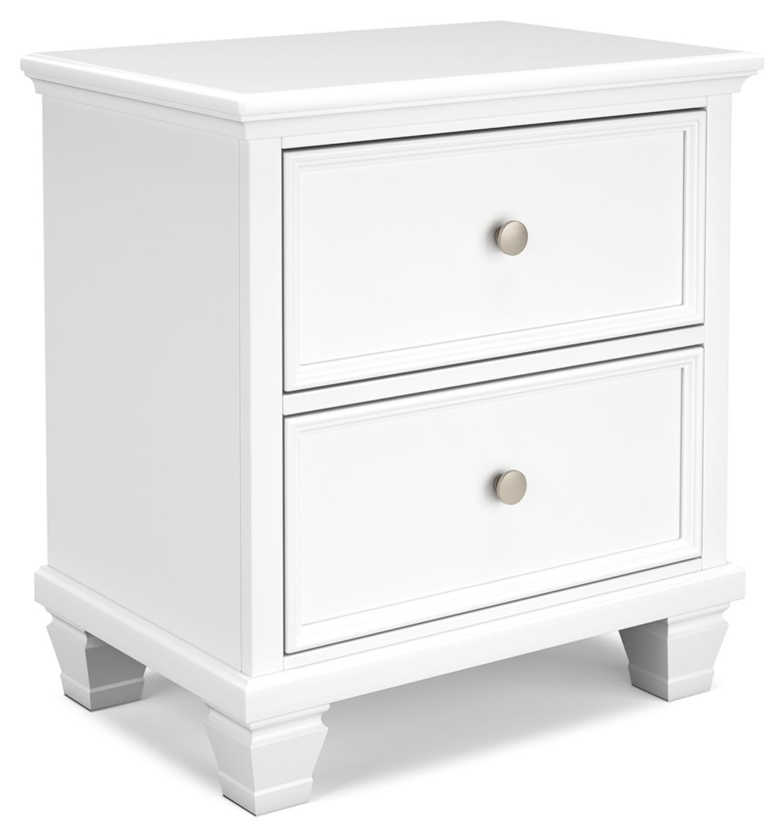Fortman - Two Drawer Night Stand - White
