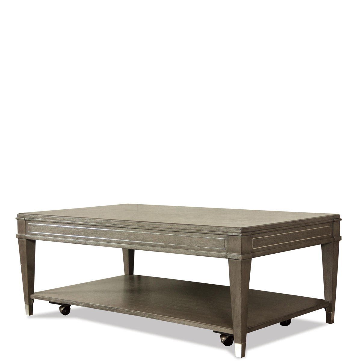Dara Two - Rectangular Coffee Table - Gray Wash - Image 5