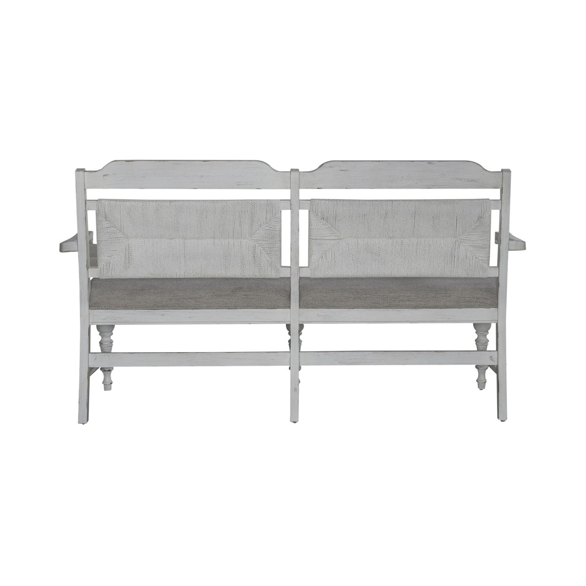 River Place - Panel Back Bench (RTA) - White - Image 9