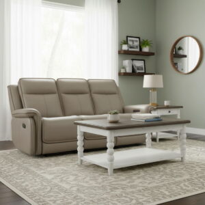 Turnberry Park - 3 Piece Set (Cocktail Table And 2 End Tables) - White