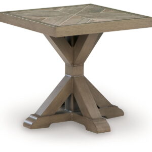 Laguna Heights - Square End Table - Beige