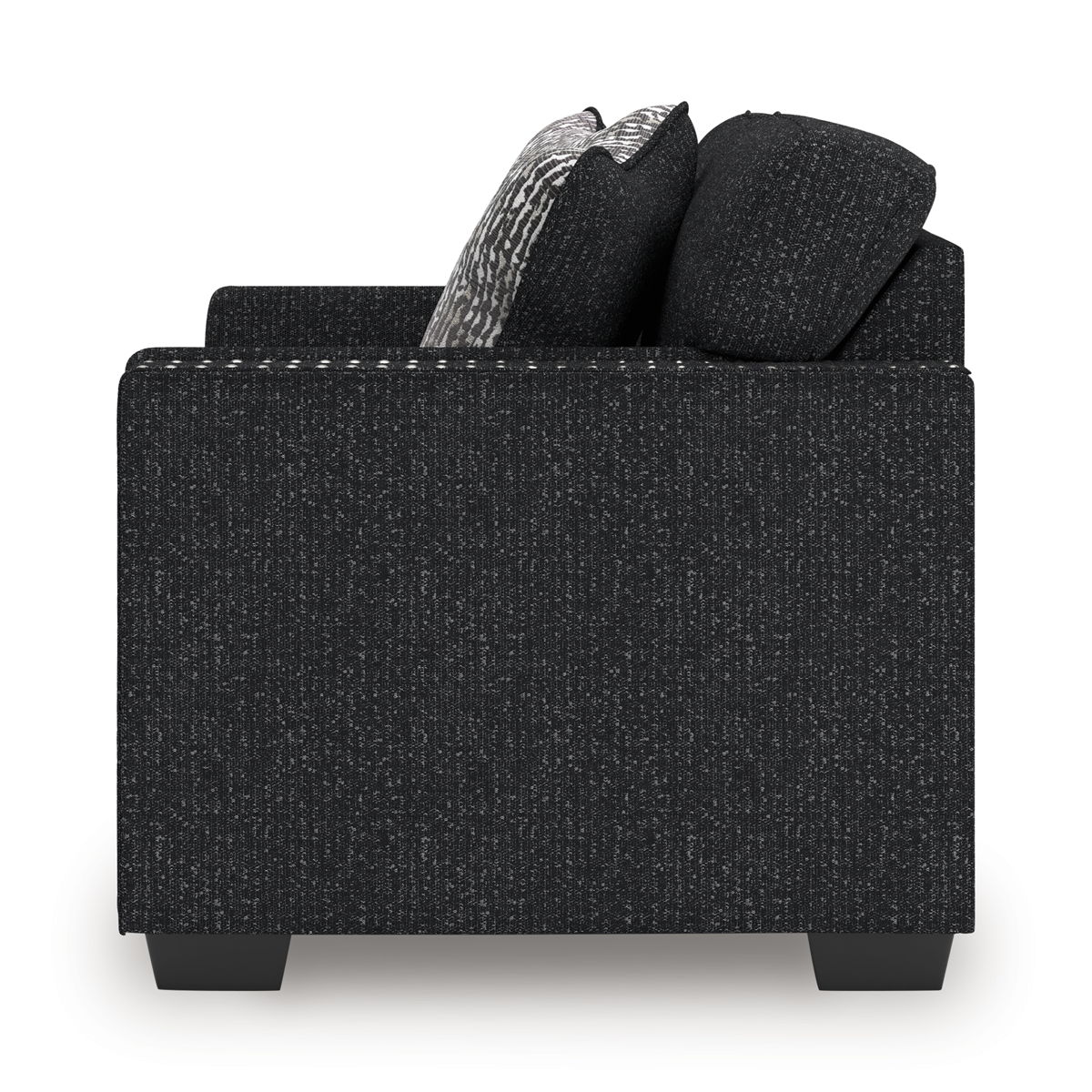 Jasmine Peaks - Loveseat - Coal - Image 2