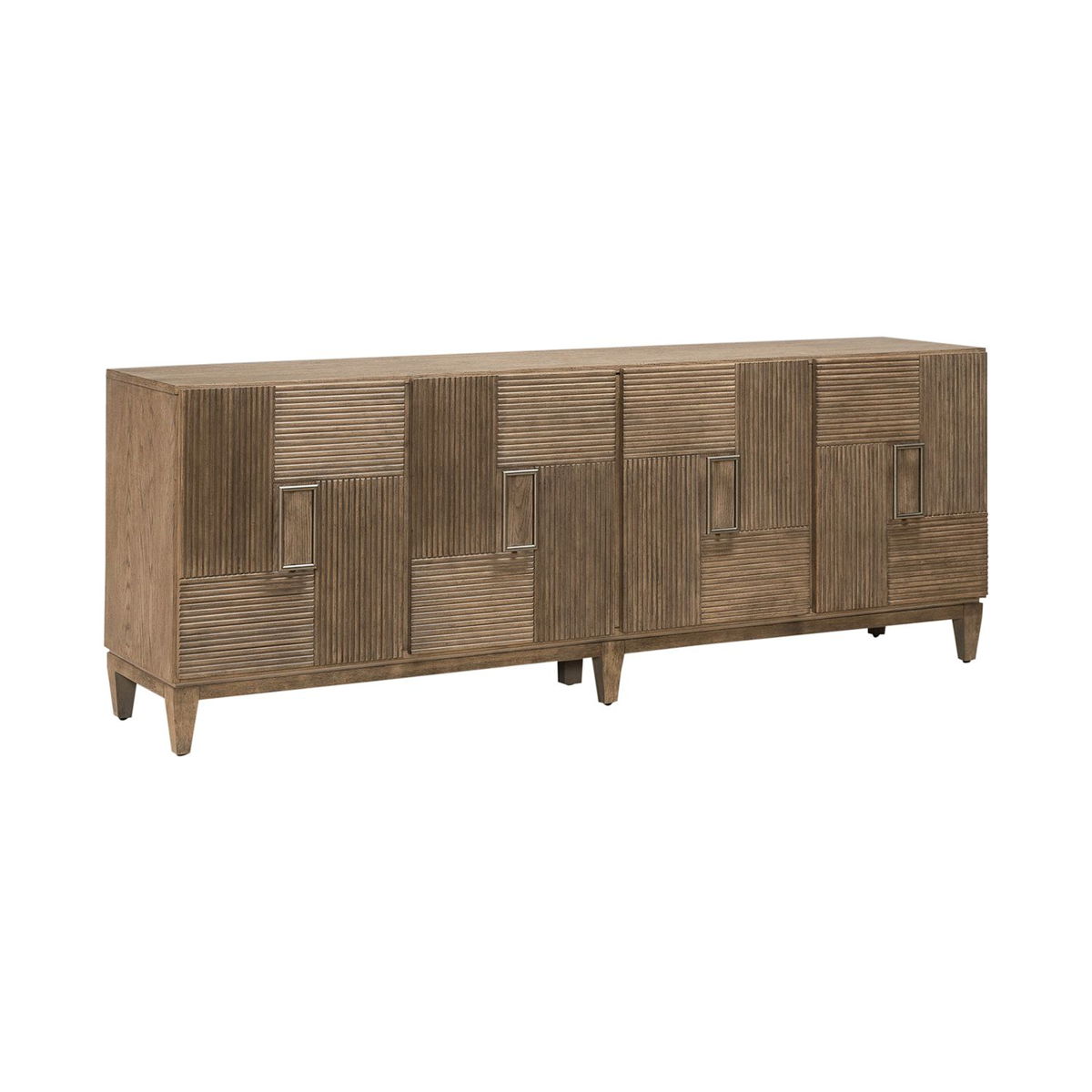 Serenity - 82" Accent TV Console - Burnished Beige - Image 5