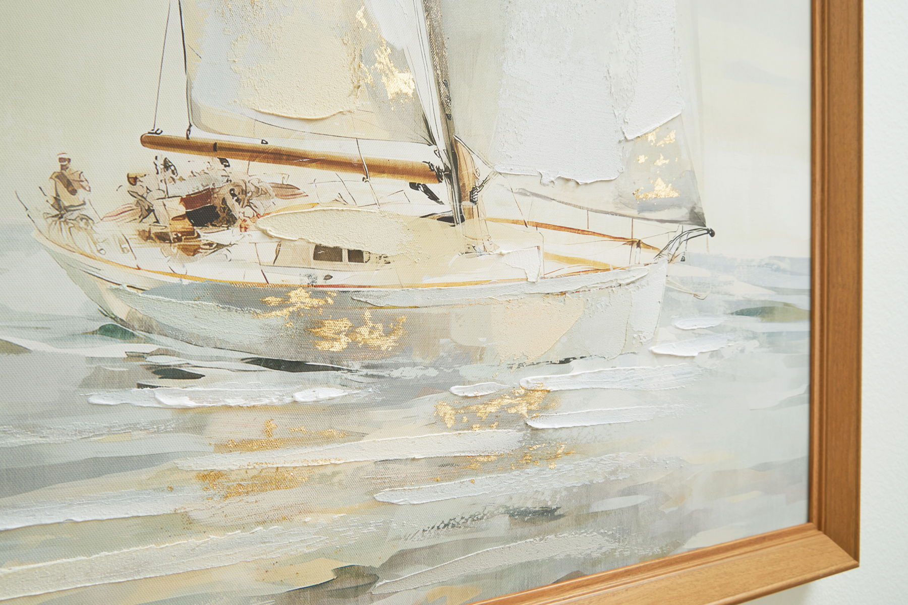 Winbrook - Wall Art Set (Set of 2) - Gray / Tan / Gold Finish - Image 5