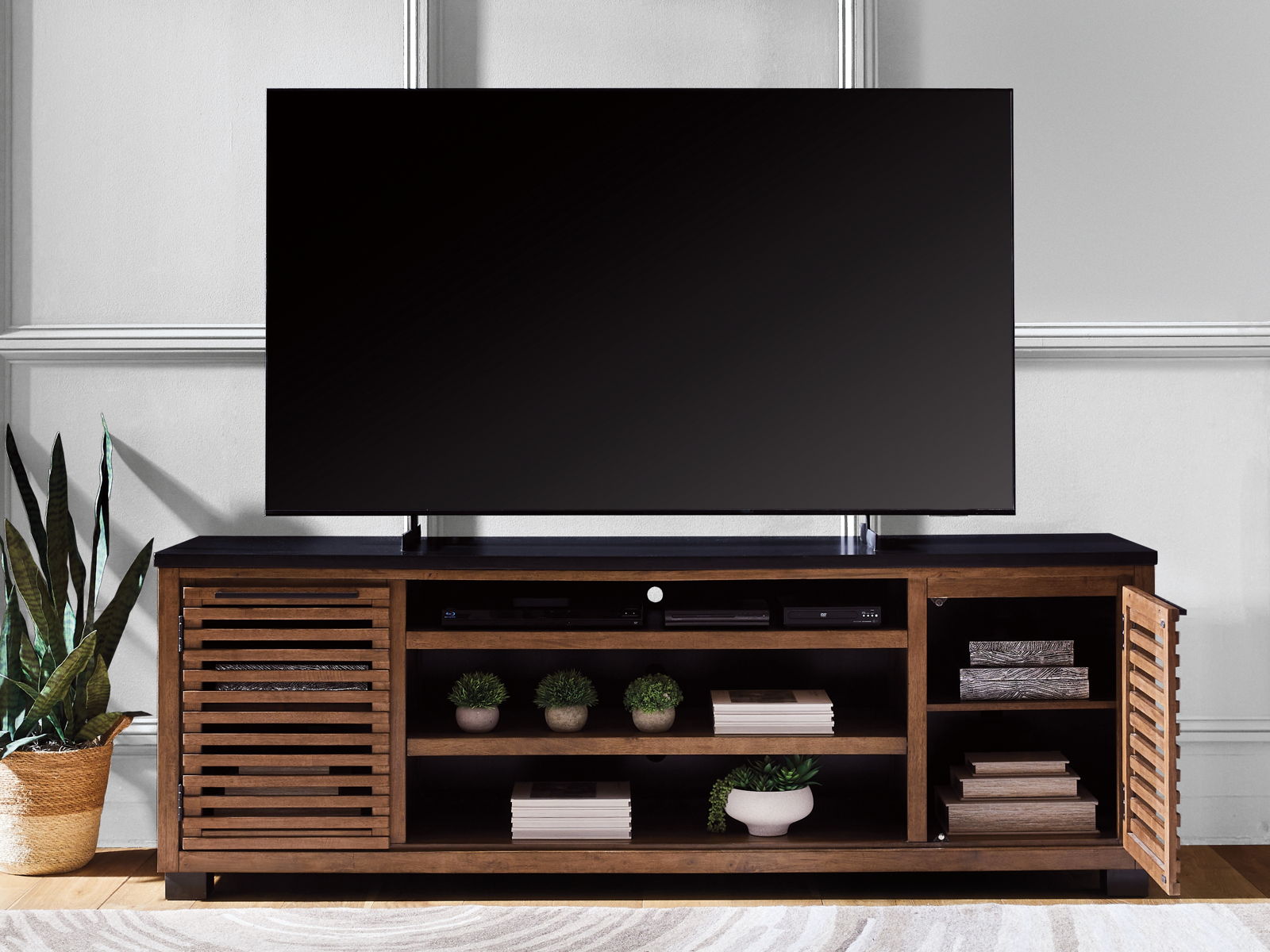Kallari - TV Stand With Fireplace Option - Image 3