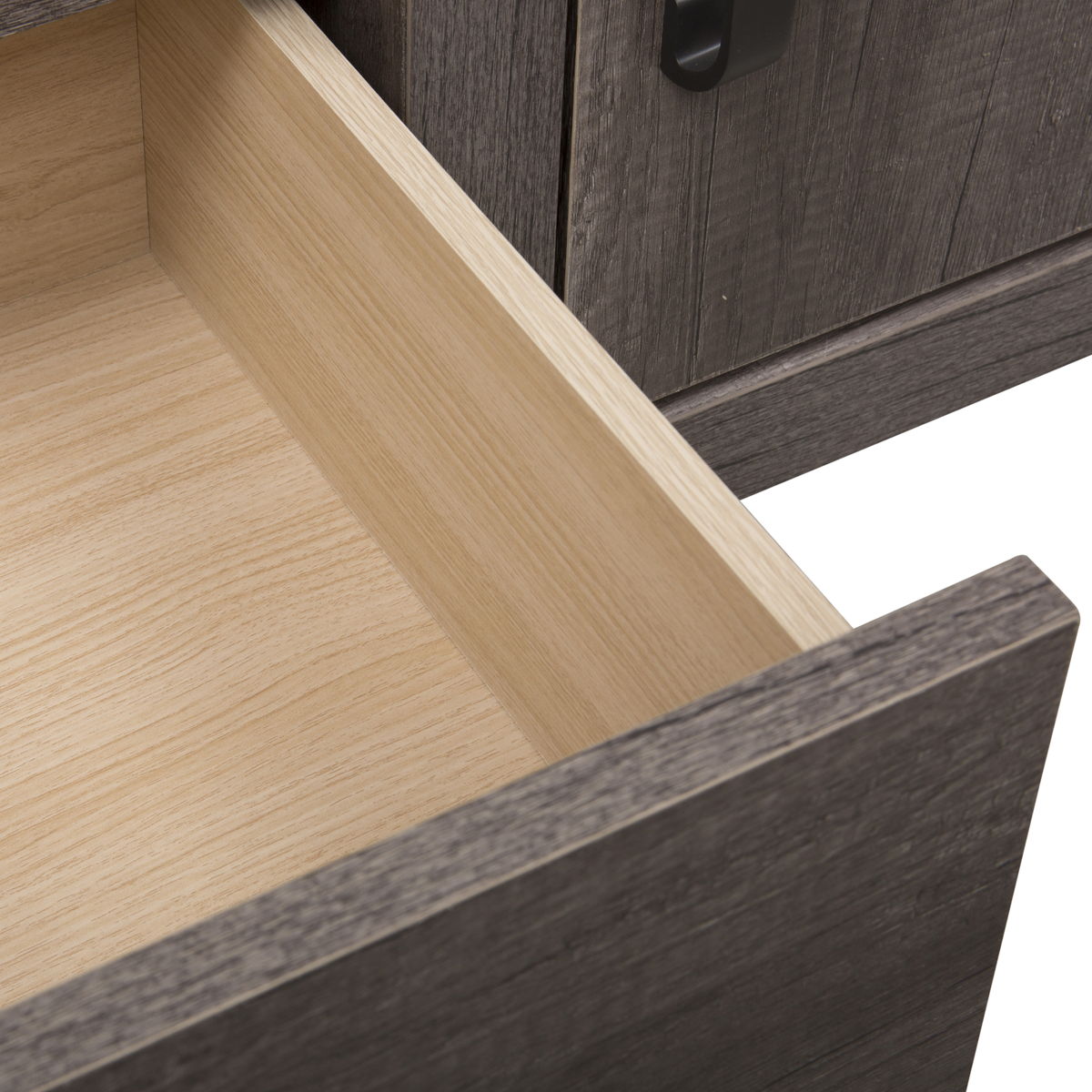 Tanners Creek - Entertainment TV Stand - Dark Gray - Image 4