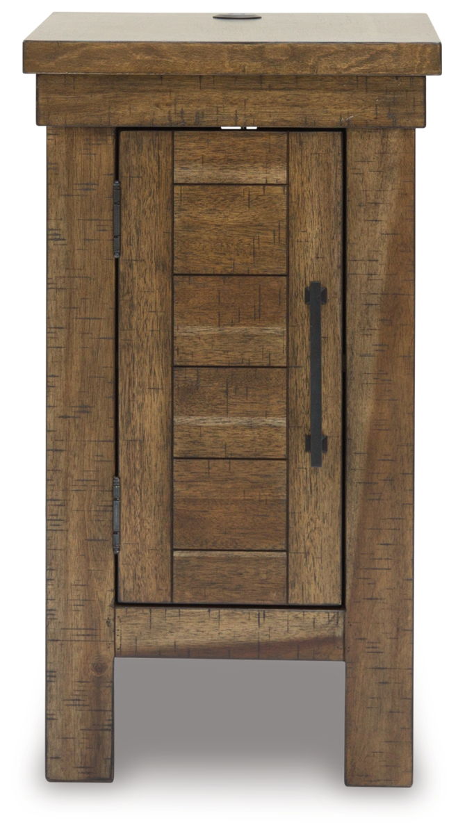 Moriville - Chair Side End Table - Grayish Brown - Image 4