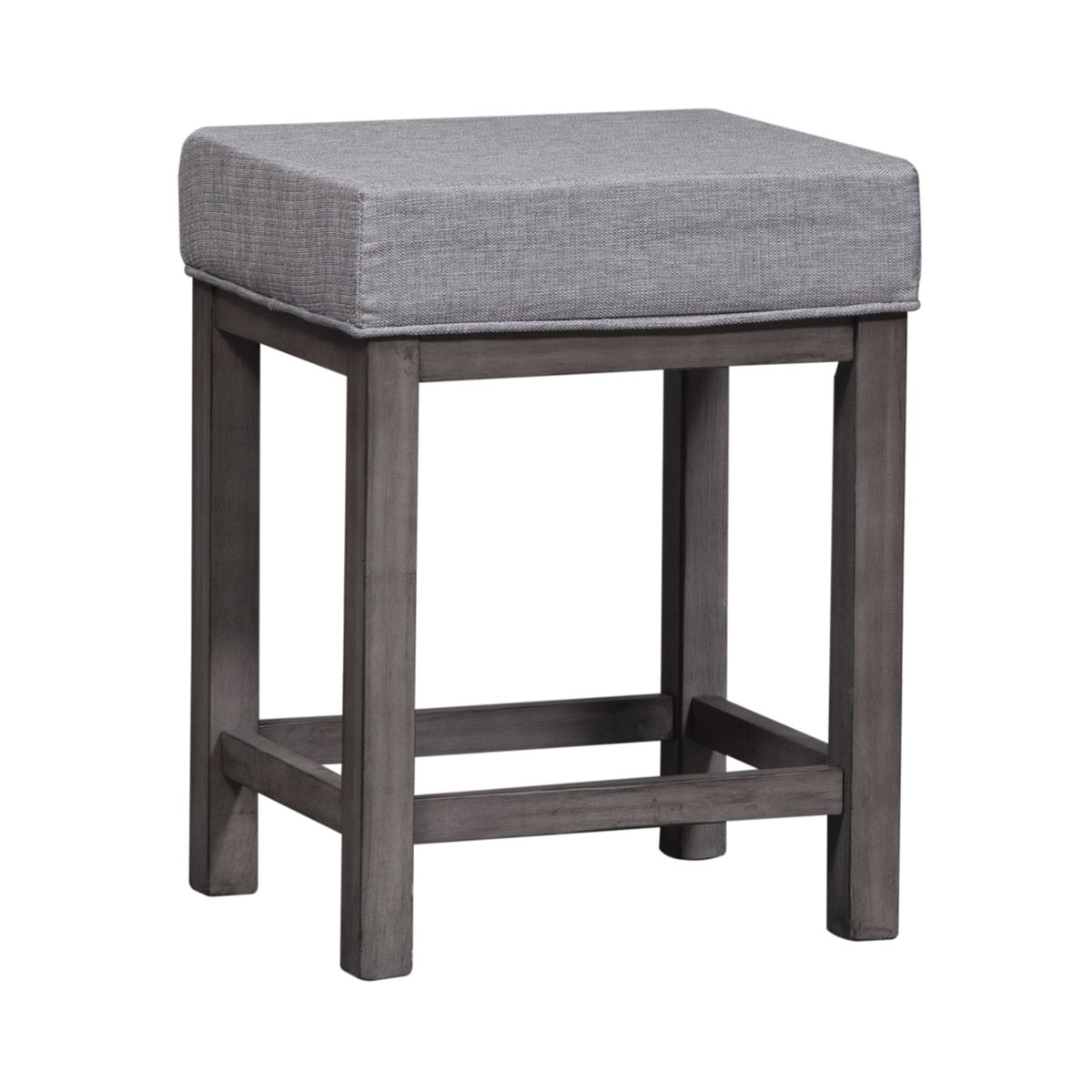 Tanners Creek - Upholstered Console Stool (Set of 3) - Dark Gray - Image 4