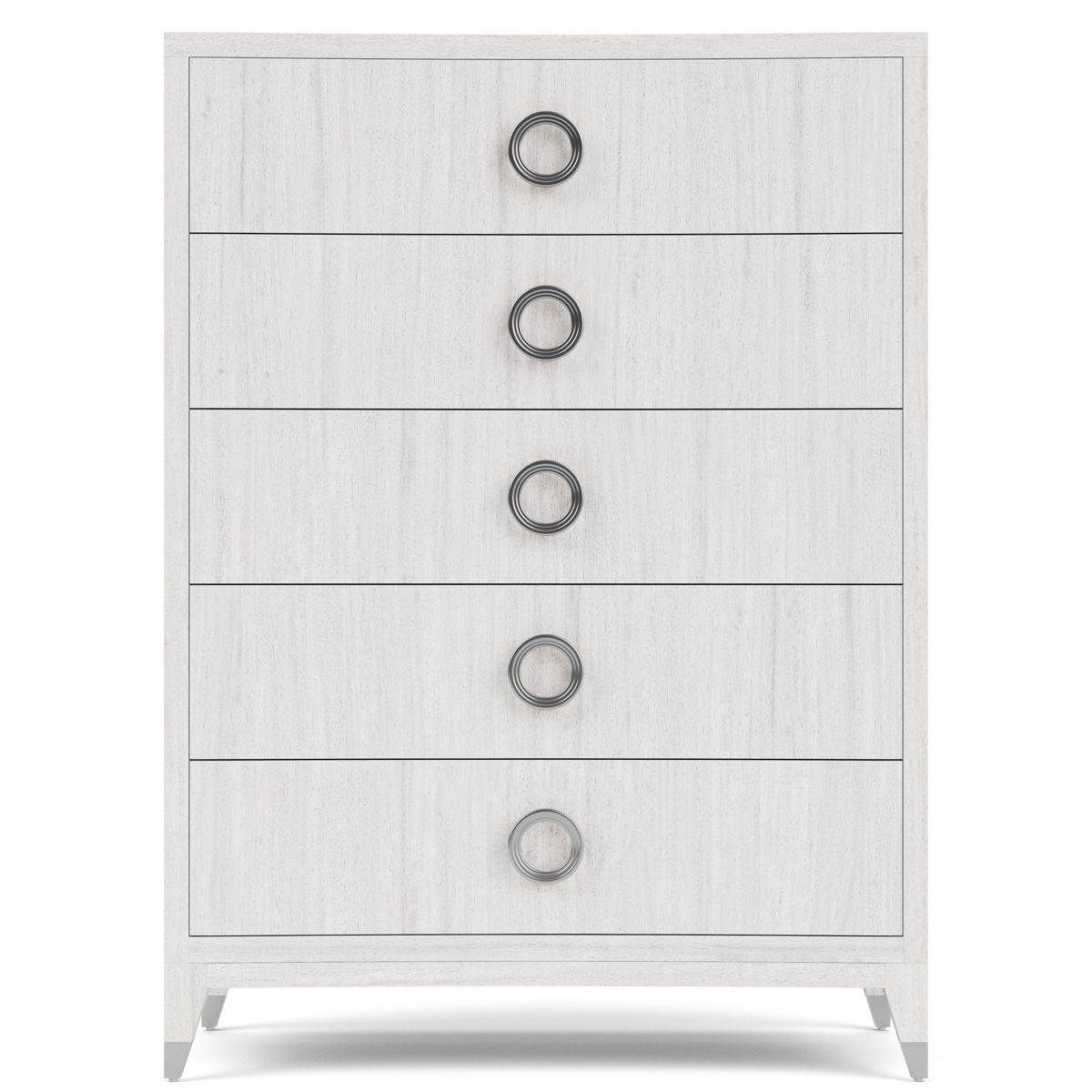 Hepburn - 5 Drawer Chest - White