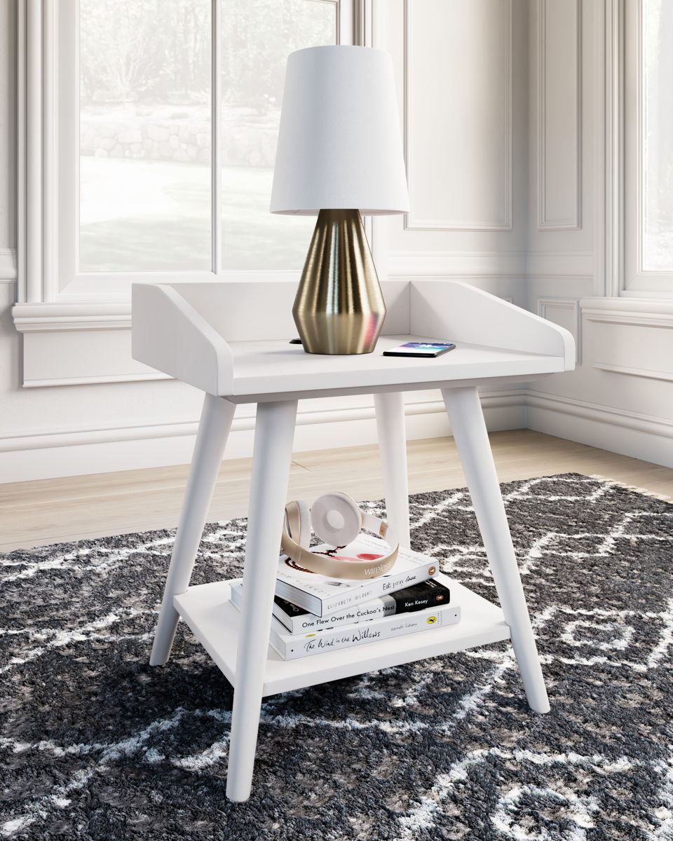 Blariden - Accent Table - White - Image 5