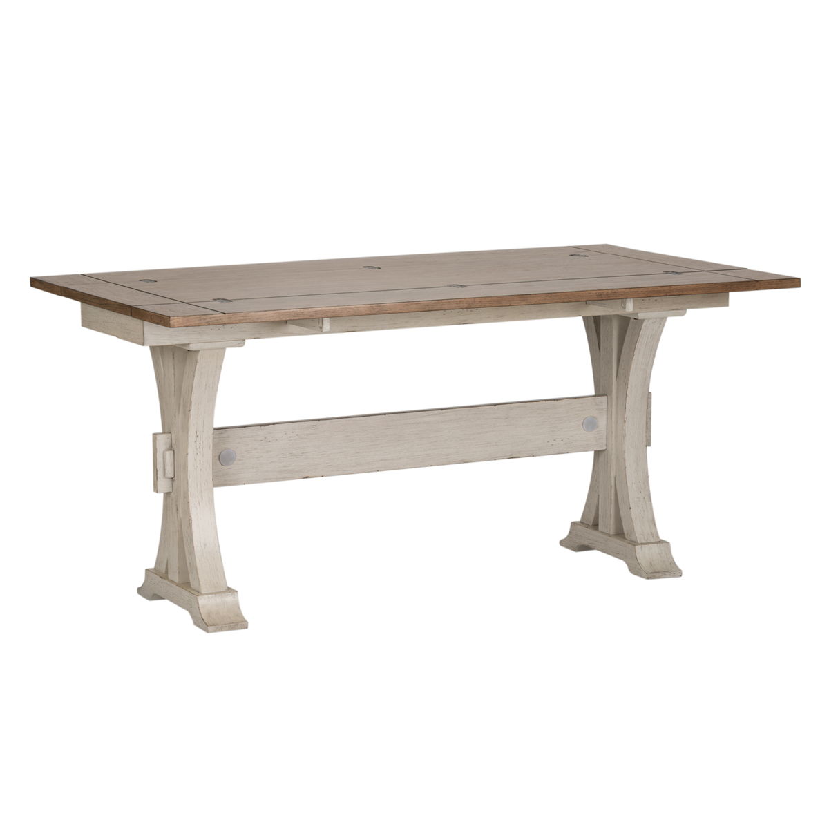Farmhouse Reimagined - Flip Lid Sofa Table - White - Image 2